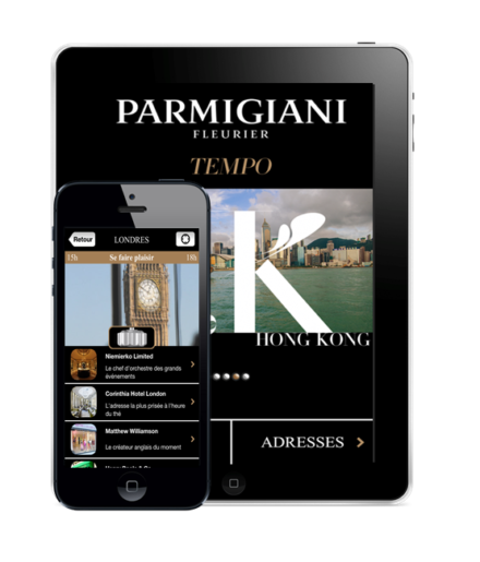 Relaxnews, source de bonnes adresses pour l’application city guide de Parmigiani Fleurier