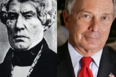 Charles-Louis Havas et Michael Bloomberg