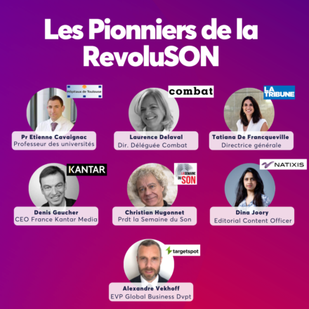 « Les pionniers de la RevoluSON » : 3eme webinar sur le thème de l’audio animé par ETX Studio & l’AFP